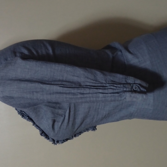 Converse ONE STAR Button Down SIZE SMALL IN A BEAUTIFUL GRAY COTTON ⚫️ ♥️ ❤️ - Picture 4 of 7